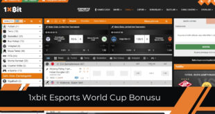 1xbit Esports World Cup Bonusu