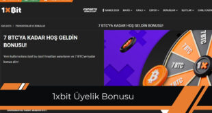 1xbit Üyelik Bonusu